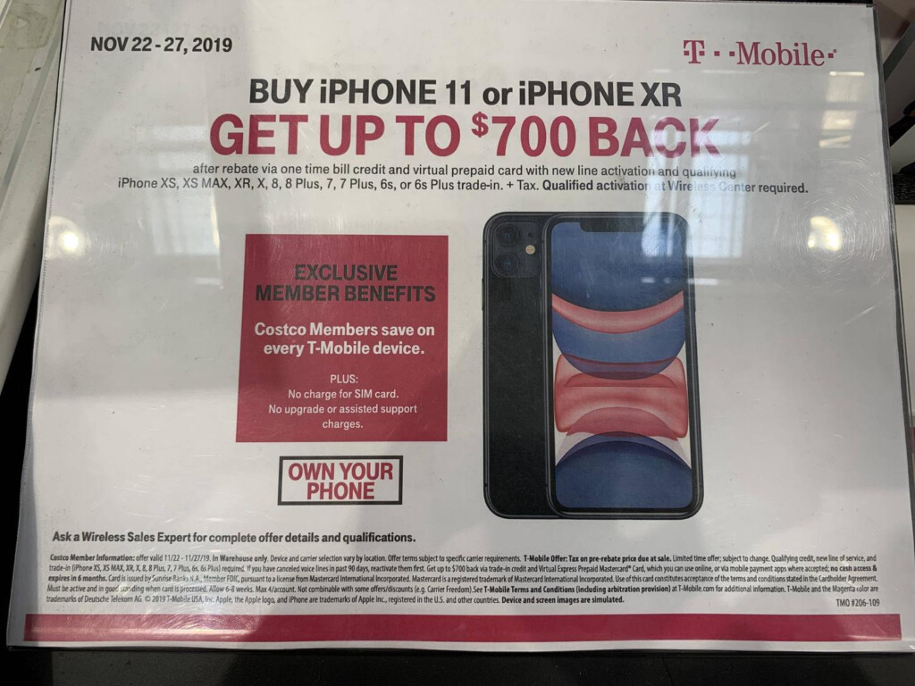 Costco Is Now Offering Up To 700 In Rebate For Purchasing The IPhone 