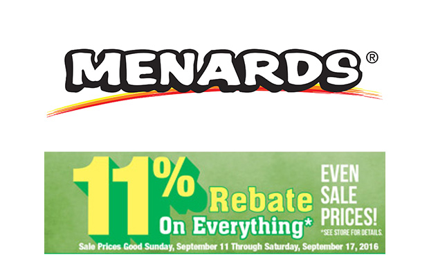 Get An 11 Rebate On Everything At Menards 96 5 WKLH