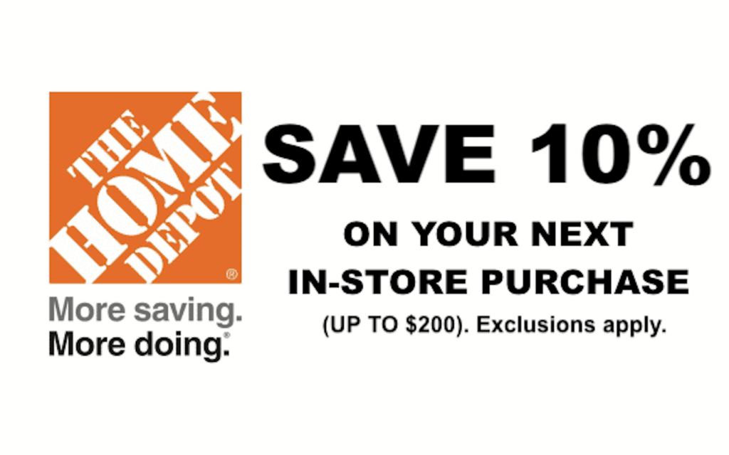 Home Depot Gym Discounts FreeRebate