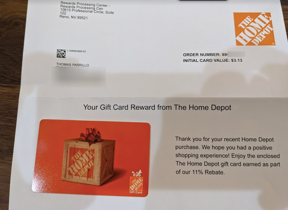 Home Depot Matches Menards 11 Rebate