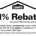 Lowe s 11 Rebate In Select Midwest Stores 1 20 1 26 Doctor Of Credit