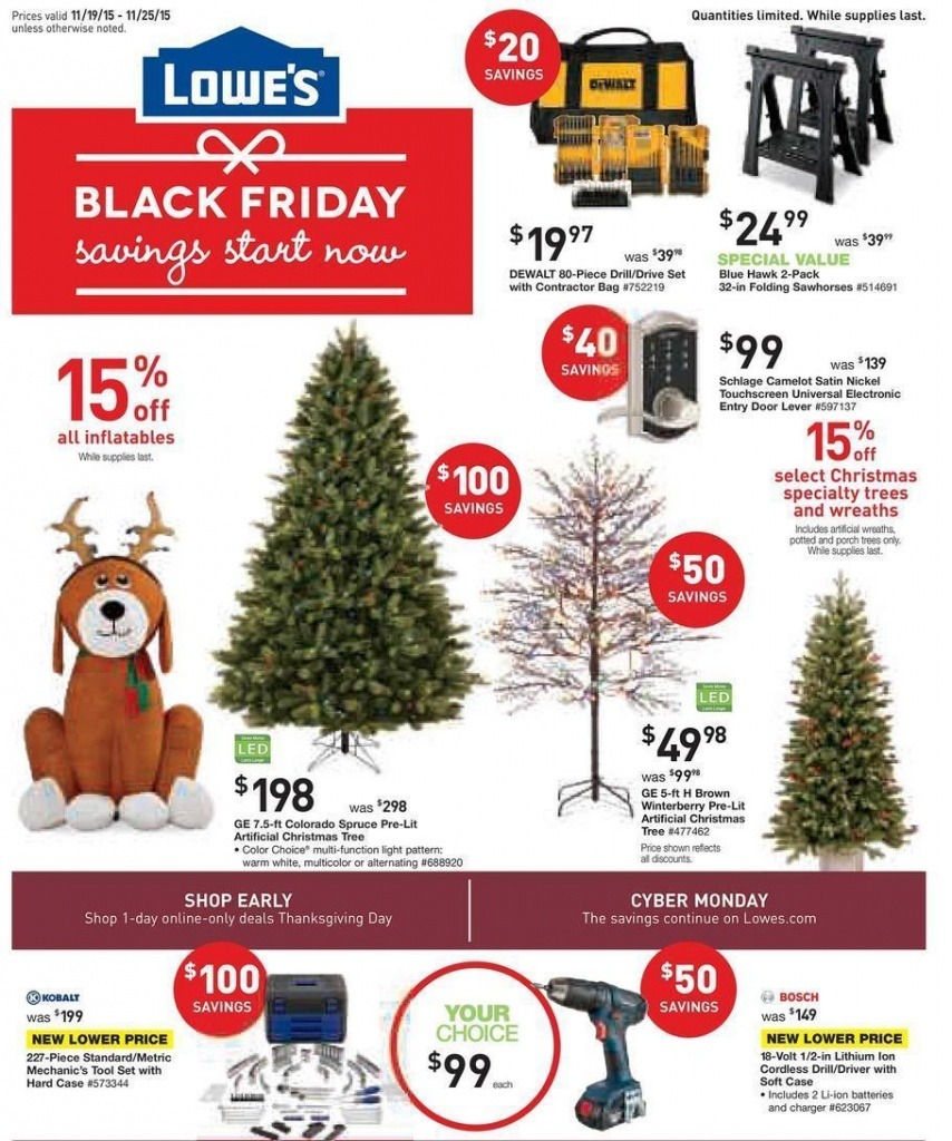 Lowe s Pre Black Friday Sale Ad 11 19 11 25 Shopportunist