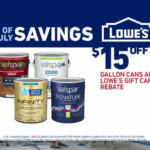 Lowes 4th Of July Paint Rebate Painting