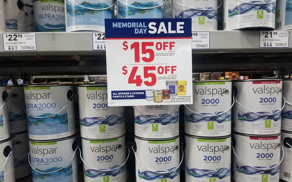 Lowes Paint Sale Rebate Jesscia News