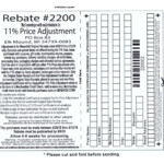 Menards 11 Price Adjustment Rebate 2200 Purchases 4 29 18 5 12 18