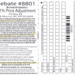 Menards 11 Price Adjustment Rebate 8801 Purchases 6 23 19 7 6 19