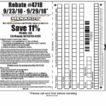 Menards 11 Rebate 4718 Purchases 9 23 18 9 29 18