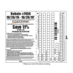 Menards 11 Rebate 7459 Purchases 10 20 19 10 26 19 Printable Form 2021