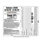 Menards 11 Rebate Form 7599 RebateMenards