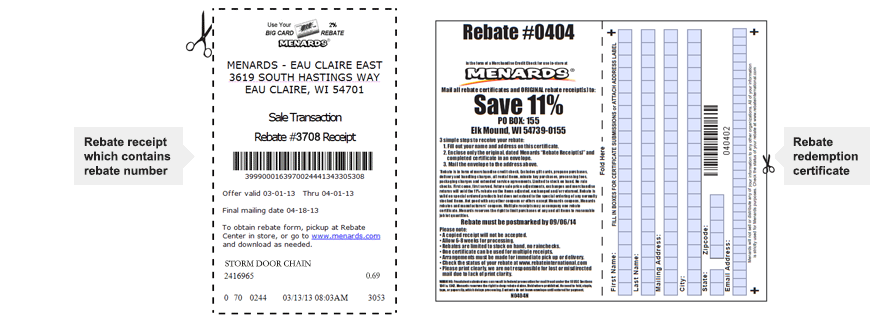 Menards 11 Rebate Form Download MenardsRebate Form