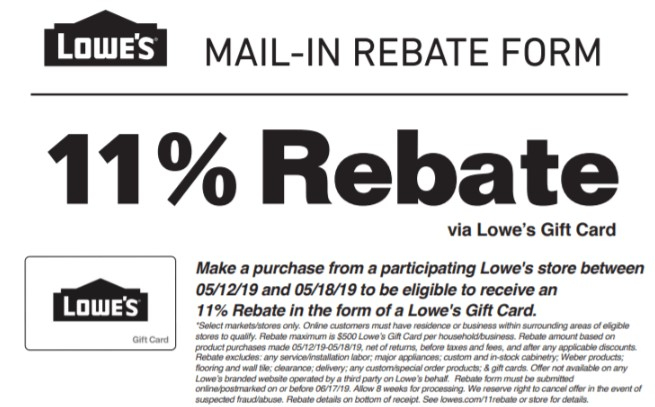 Menards Rebates 11 Save 11 Rebate Form Menards