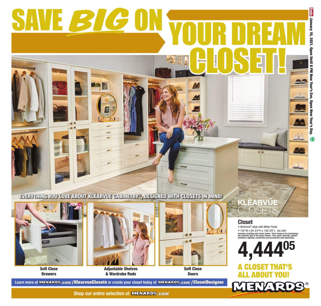 Menards Weekly Ad December 29 2020 January 10 2021