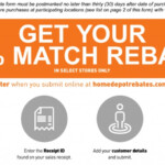 11 Home Depot Rebate On In Store Purchases The Money Ninja