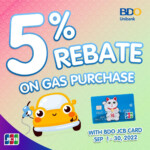 BDO JCB GAS REBATE PROMO JCB Campaign Other JCB Special Offers