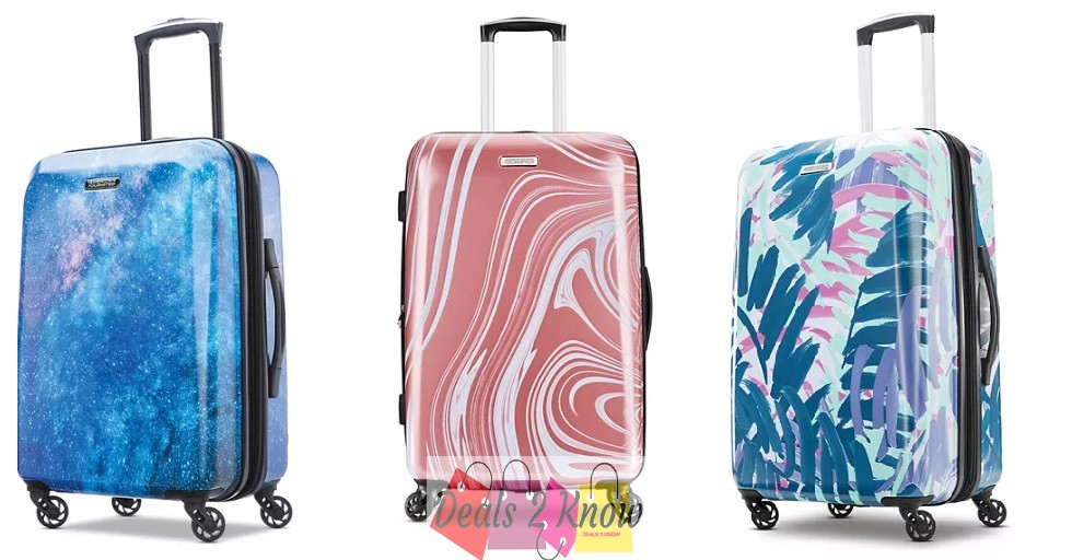 Kohl s American Tourister Burst Max Printed Hardside Spinner Luggage 