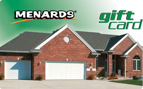 Menards Gift Card Menards Gift Card Gifts