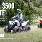 Can Am Get A 500 Rebate On Select 2022 Can Am Youth ATV Models