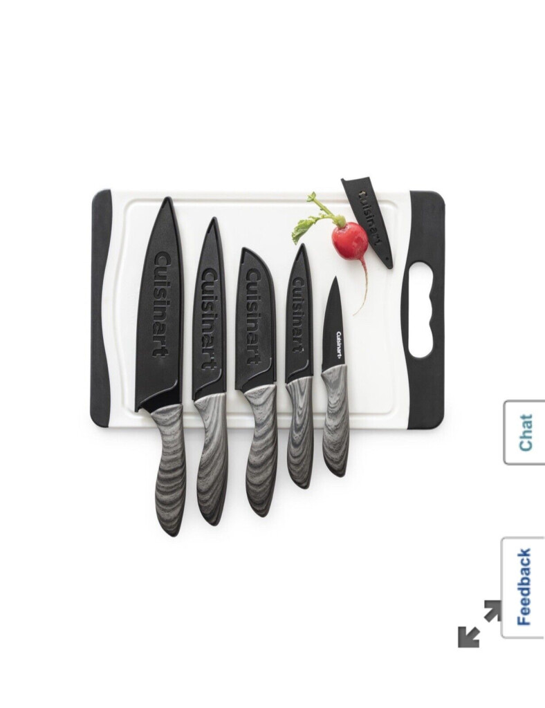 Cuisinart Advantage 11 pc Cutting Board Set Knife Set EBay