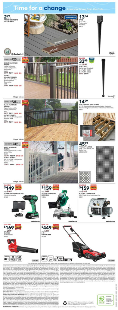 Lowe s Flyer August 5 To 11