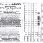 Menards 11 Price Adjustment Rebate
