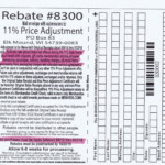 Menards 11 Price Adjustment Rebate 8300 Purchases 9 9 18 9 22 18