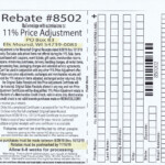 Menards 11 Price Adjustment Rebate 8502 Purchases 9 29 19 10 12 19